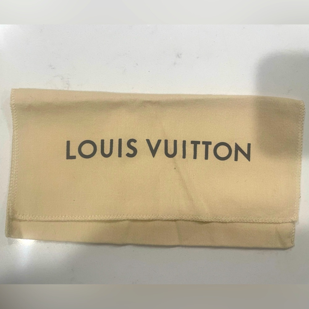Authentic Louis Vuitton wallet dust bag